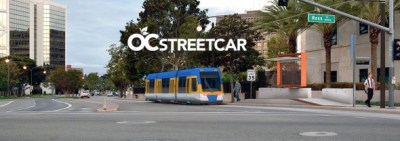 OCTA's OC Streetcar project was included in Congress's most recent budget package under the federal New Starts program. Image: OCTA.net