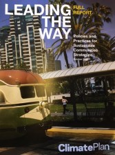 This 2016 report by Climate Plan is the only analysis of progress in reducing greenhouse gas emissions under regional planning efforts.
