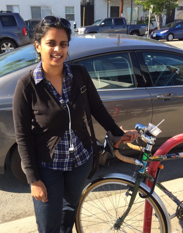 Sam Ollinger - photo: Joe Linton/Streetsblog L.A.