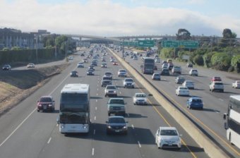 San Mateo County officials are desperate to widen Highway 101 from eight to ten lanes at a cost of over $300 million. Photo: Andrew Boone
