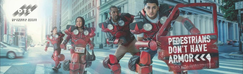 You might think that OTS would make pedestrians safer during California Safety Month. You'd be wrong. Image via OTS website