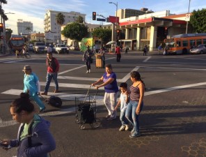 What does your community need to help it reduce greenhouse gases? Great pedestrian crossings? The STEP program aims to find out by asking you. Photo by Joe Linton/Streetsblog