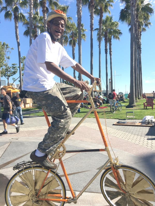 How good do you feel when you're on your bike? Probably better than when you're stuck in traffic. Photo: Melanie Curry/Streetsblog
