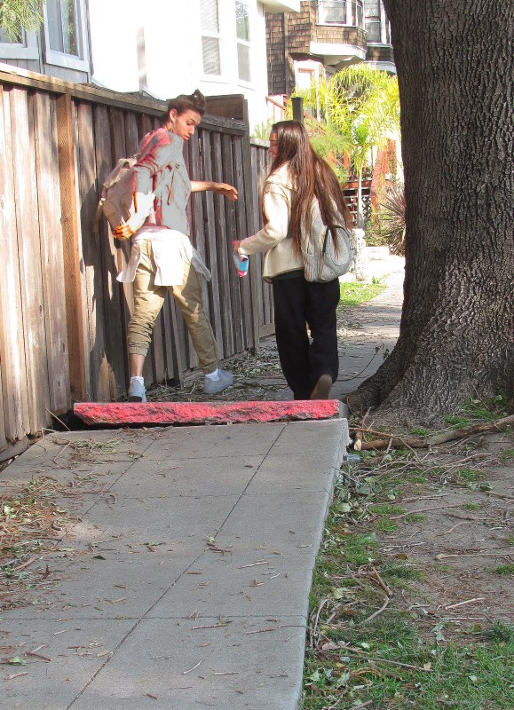 Sidewalks don't get the love they deserve. Photo: Melanie Curry/Streetsblog