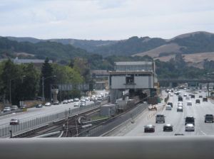 The current end of the Dublin/Pleasanton line. Image: Wikimedia Commons