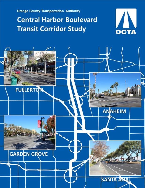 The three-year Central Harbor corridor study is hanging on by a thread after OCTA's transit committee recommended Thursday to end it and move forward with incremental bus service improvements. Image: OCTA