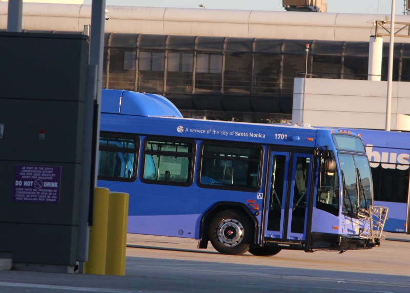 Santa Monica's Big Blue Bus is among the recipients of recently announced awards from the LCTOP: The agency will receive $433,364 to improve service on lines 15, 16, and 17. Image: Wikimedia