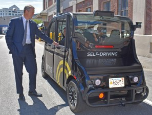 We're not even sure yet what autonomous vehicles will look like--but it's a good time to start planning for them. Image: Boston Metropolitan Planning Council