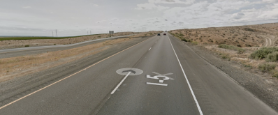 Senator Moorlach proposes to basically add an autobahn to both sides of this highway. Image: Google Streetview
