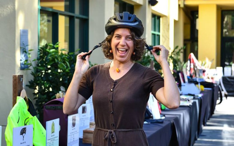 Shiloh Ballard, Executive Director of the Silicon Valley Bicycle Coalition, is a Trailblazing Woman of the Year. Image: SVBC