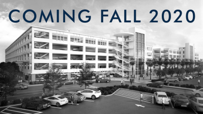 The CSU Fullerton campus is excited about a new parking structure coming soon. Student parking fees will go from $235 to $334 a semester as well. Image: Fullerton Parking and Transportation Services
