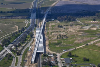 HSR construction in the Central Valley