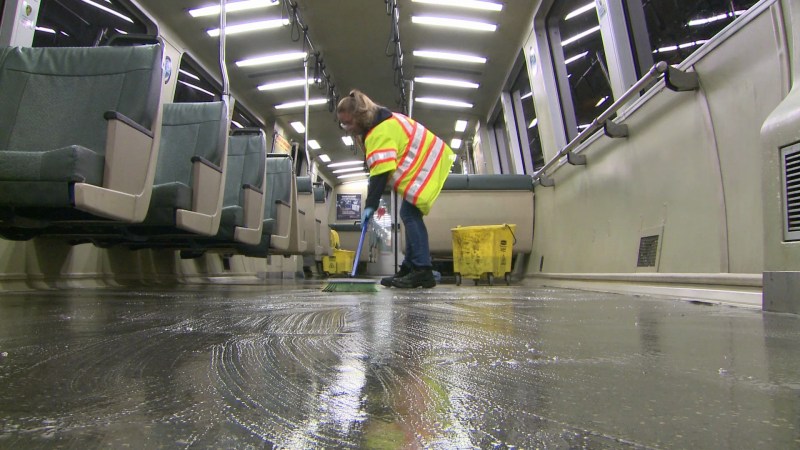 Advocates wanted a portion of emergency funding set aside for COVID protections, such as masks, cleaning, and plexiglass shields. But MTC demurred. Photo: BART