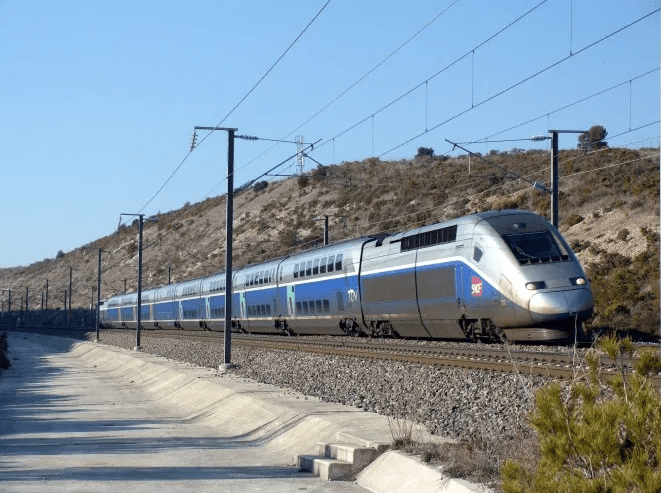 A French TGV. Photo: Wikimedia Commons