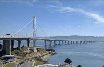 East span of the Oakland bay bridge