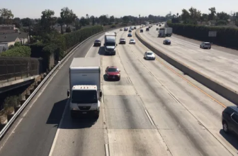 Highway 5 near Downey