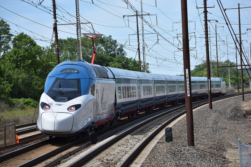 Amtrak's newest Acela. Photo: Wikimedia Commons