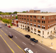 This stretch of North Grand Boulevard in St. Louis, MO, was ranked among the most dangerous corridors in the country for walkers. Image: Mission STL