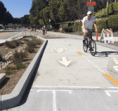 Culver City bikeway photo by Joe Linton/Streetsblog