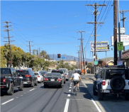 A Safe Systems approach would rely more on road design and less on traffic attorneys like Sweet James. Photo by Joe Linton