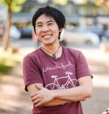 Bike East Bay's outgoing Executive Director Ginger Jui. Photo by Malcolm Wallace